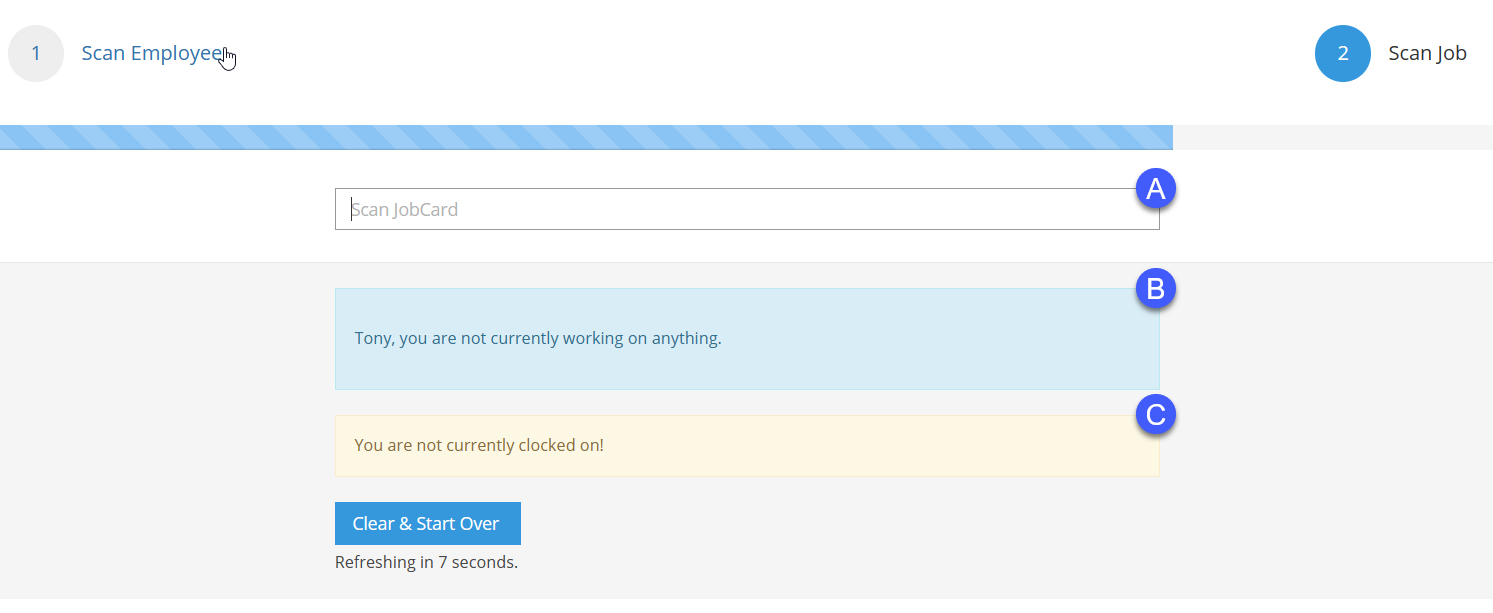 Job Process Scanning MPower Software Help Centre